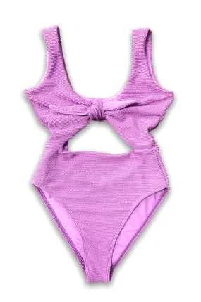 Amethyst Tie-Up Luna One Piece (textured fabric)