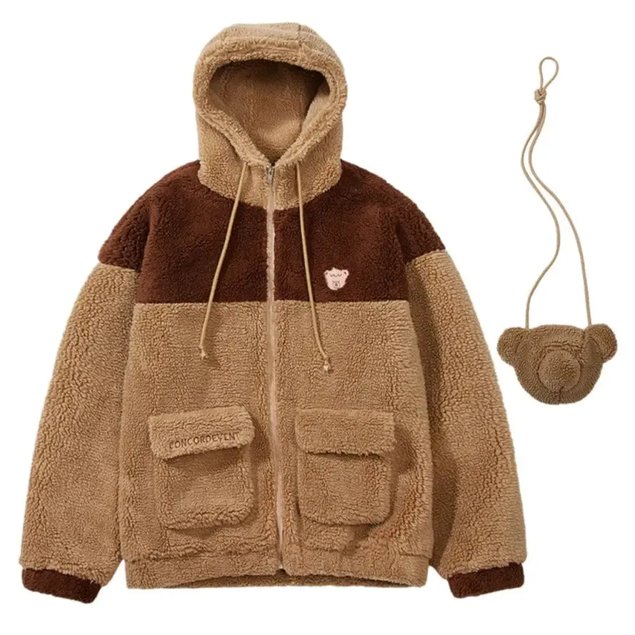 Bear Thick Cotton Padded Coat