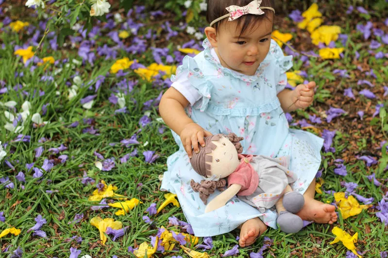 Bonikka Organic Doll - Rose with Brown Hair by Tikiri