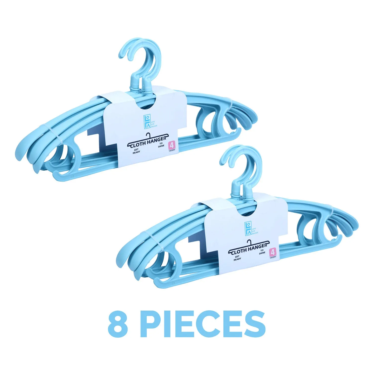 Cloth Hangers (Set of 8)