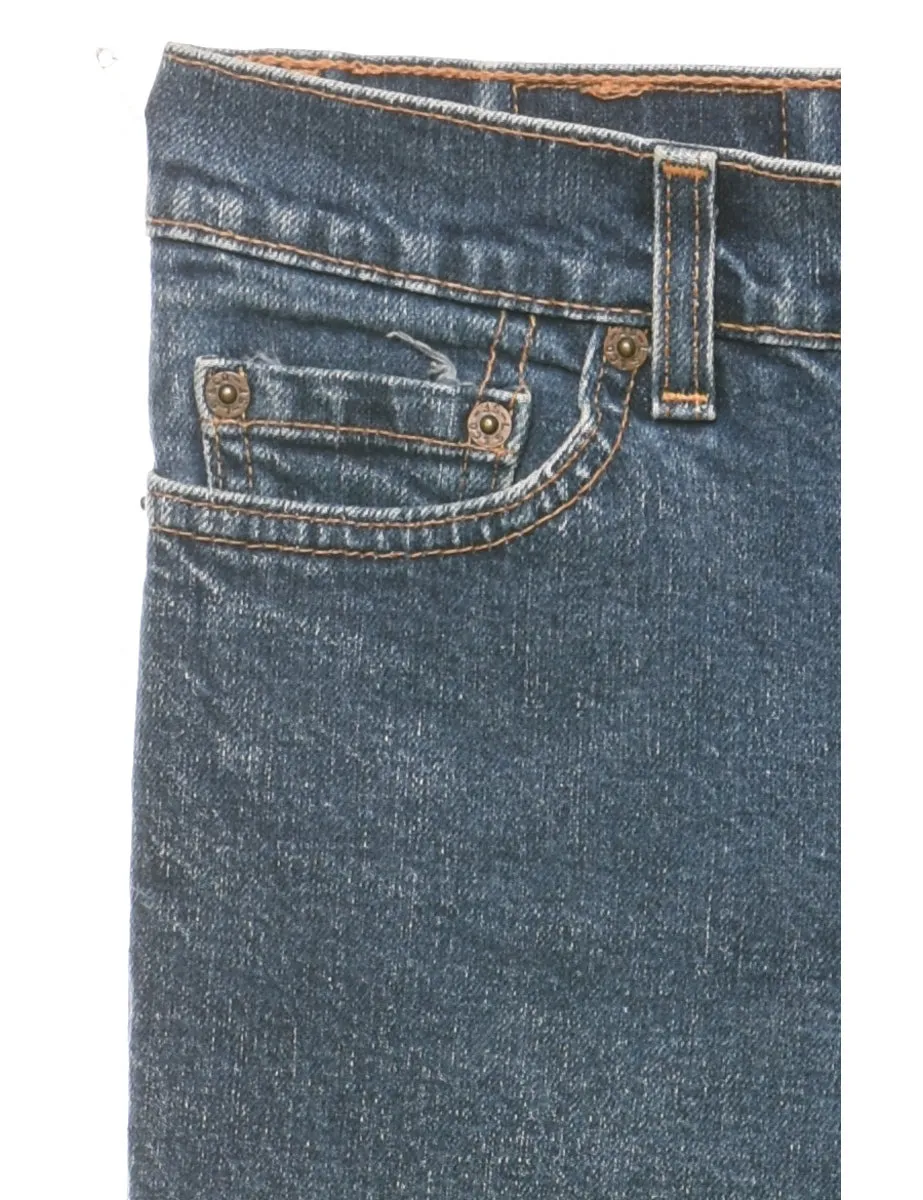 Dark Wash Tight Fit Levi's Jeans - W28 L30