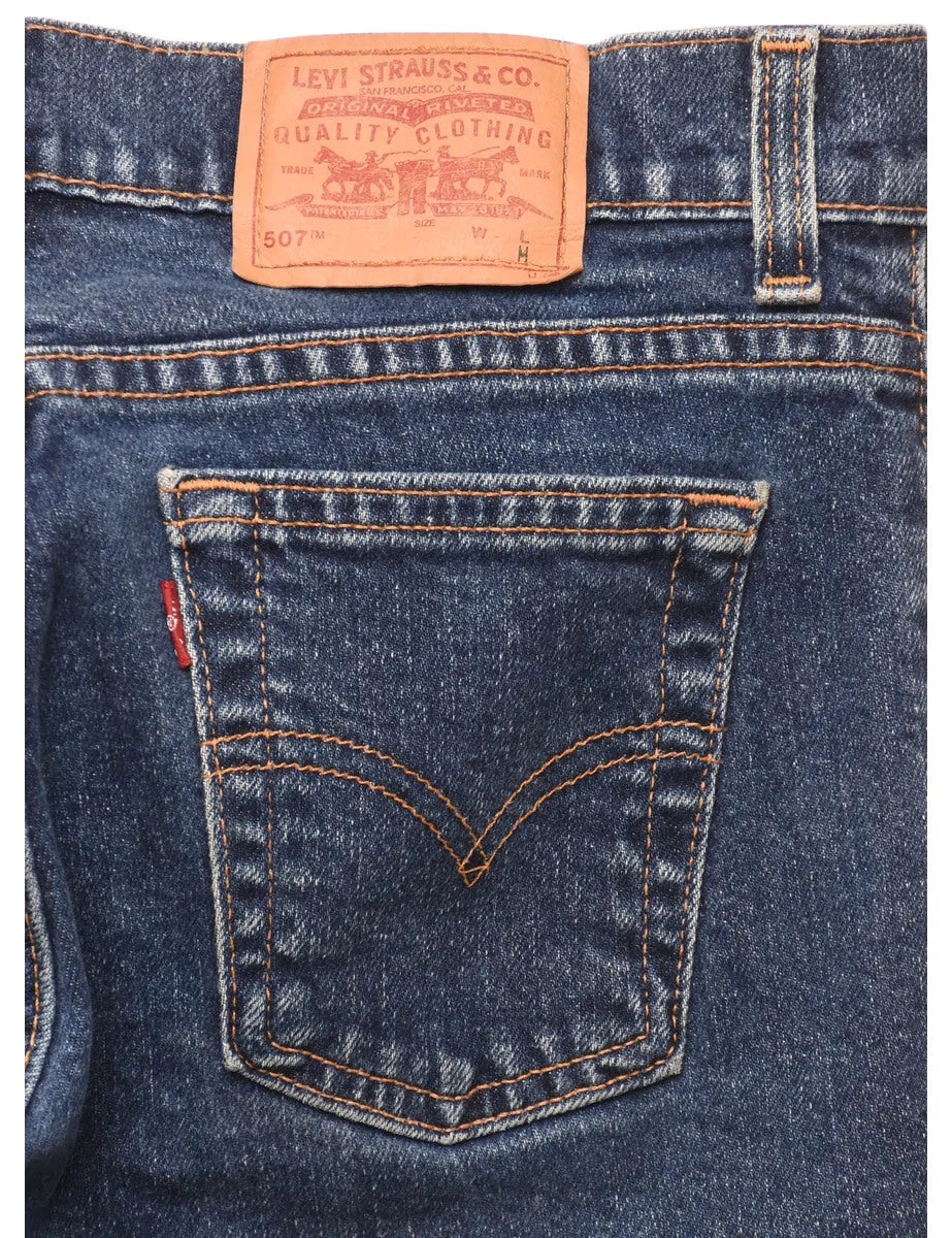 Dark Wash Tight Fit Levi's Jeans - W28 L30