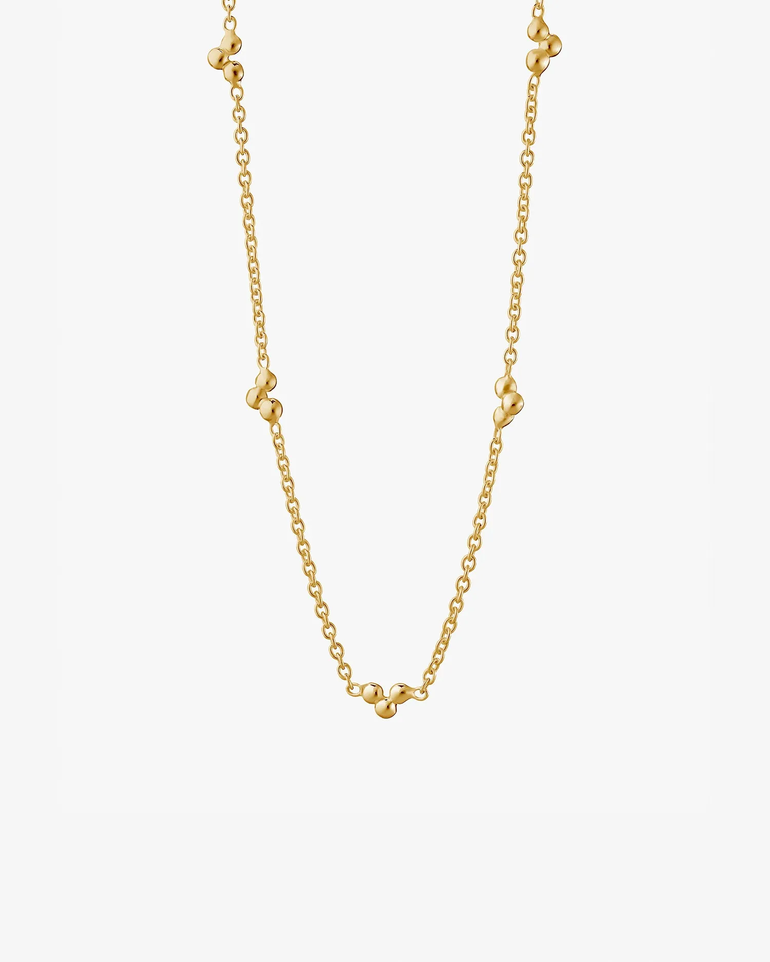 Drops full necklace gold