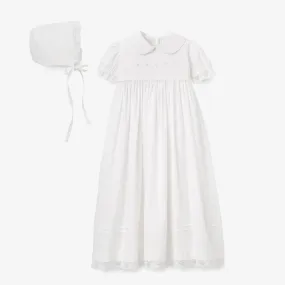 Girls Gown & Bonnet Christening Gift Set