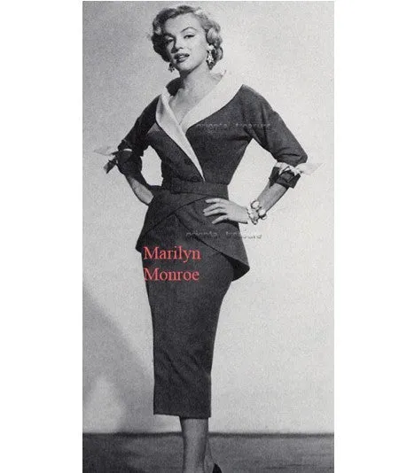 Old Hollywood - Glamour Marilyn Monroe Style Suit