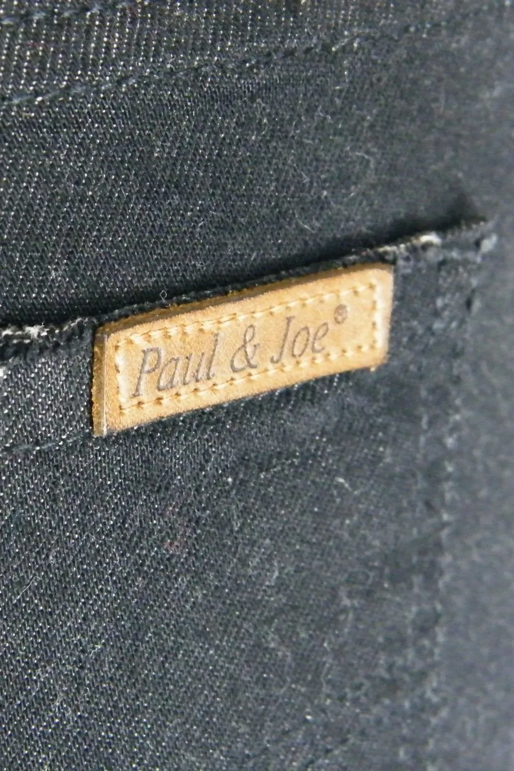 PAUL & JOE Paris Black Straight Leg Java Jeans (W25 L34)