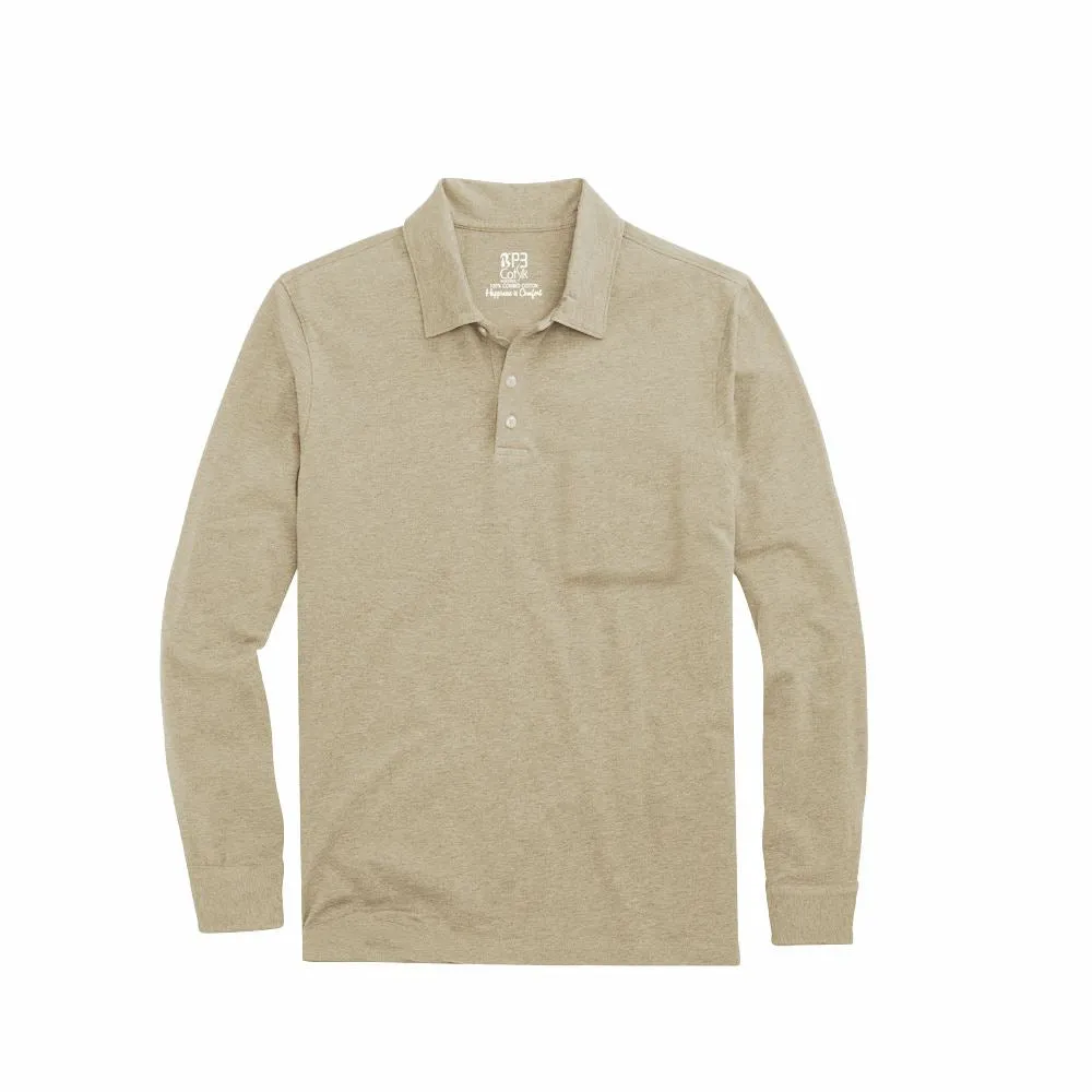 Silo Long-Sleeve Cuffed Polo Shirt